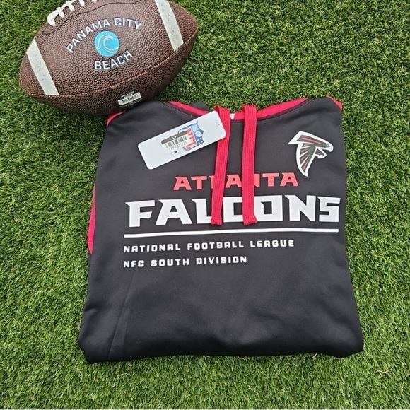 Atlanta Falcons Hoodie NFL South Division Football Men's 2XL New With Tags - Picture 2 of 5